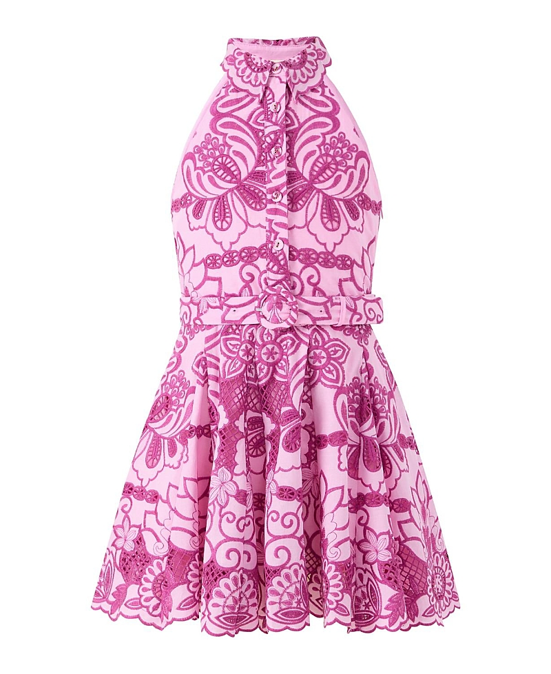 Marlo Kids Girls' Alora Embroidered Mini Dress - Little Kid, Big Kid