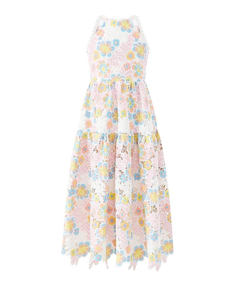 Marlo Kids Girls' Diana Embroidered Maxi Dress - Little Kid, Big Kid