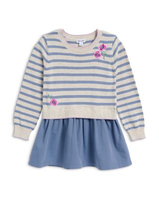 Girls' Sage Flower Dress - Little Kid