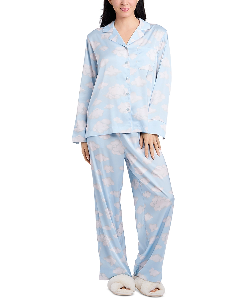 Dream Wave Satin Long Sleeve Pajama Set