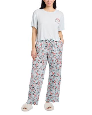 Moon Brooch Crop Sleep Tee 