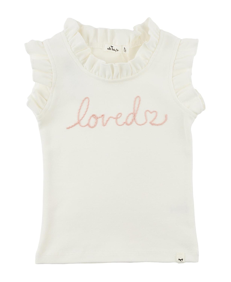 oh baby! Girls' Loved Rebekah Top - Baby, Little Kid