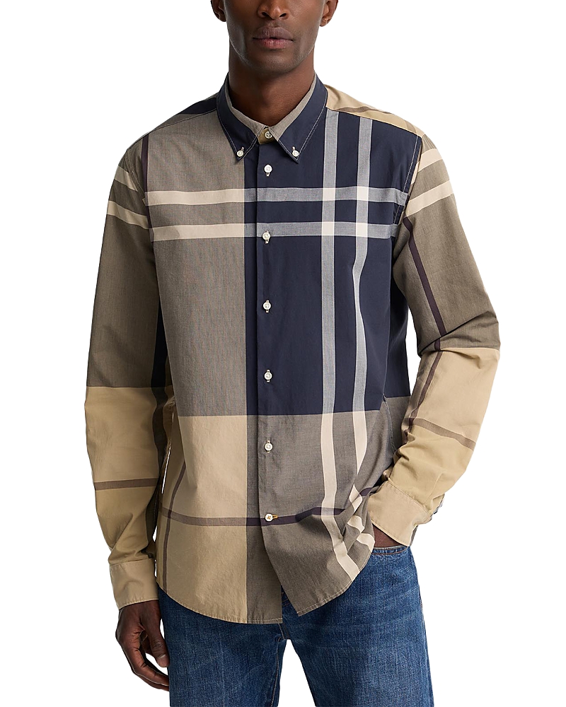 Barbour Oversized Birchwood Tartan Cotton Shirt
