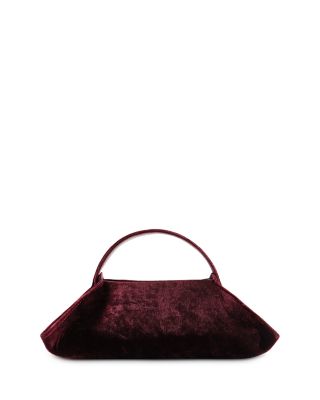 Origami Suede Baguette Bag
