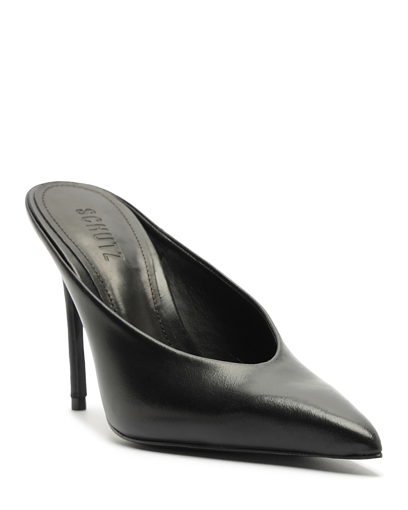 Schutz Women's Loren Calf Hair Pointed Pumps