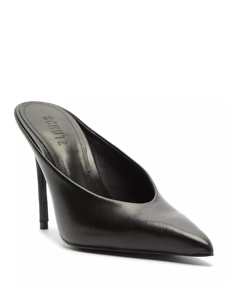 Schutz Women's Loren Calf Hair Pointed Pumps