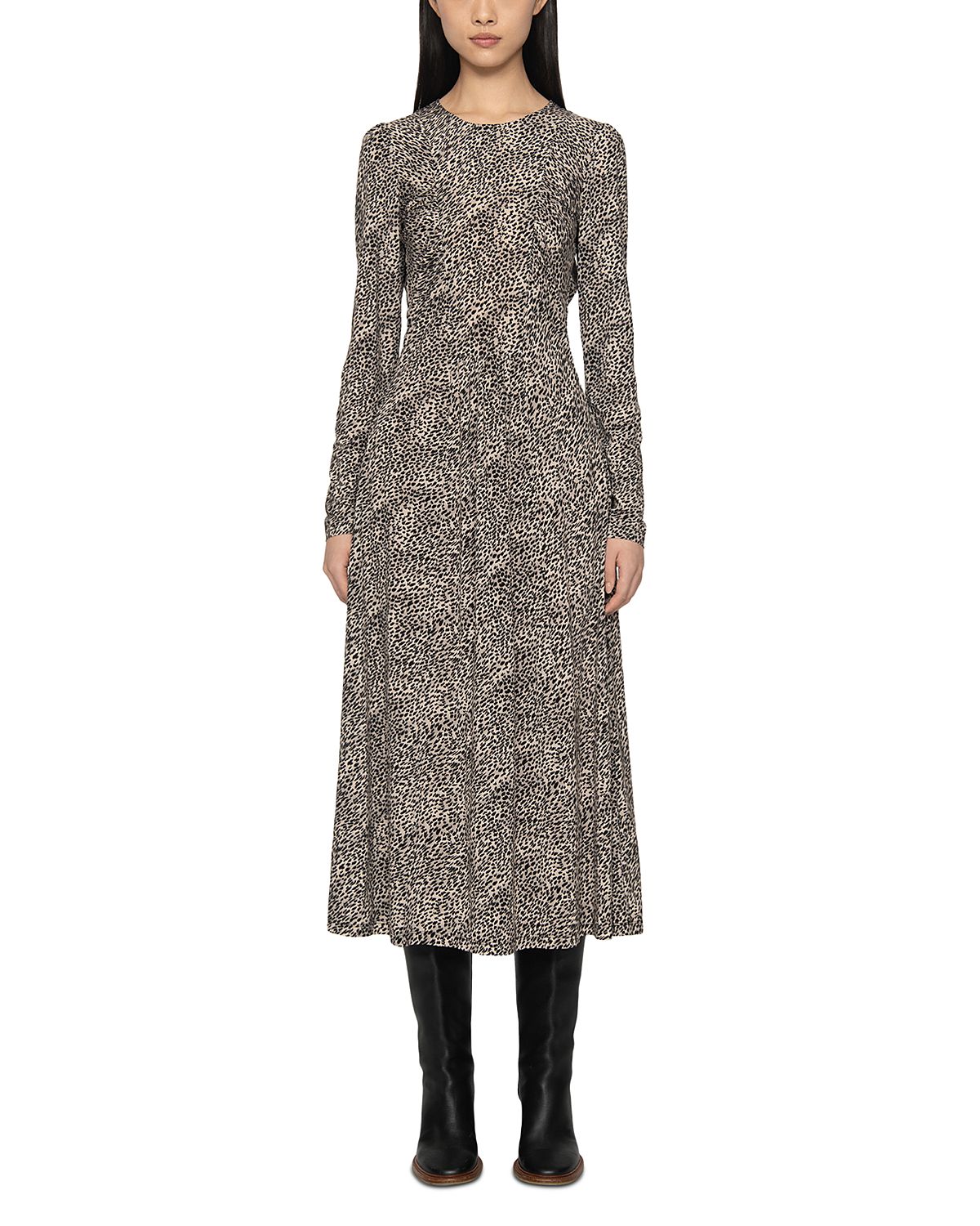 Sea Charlize Printed Long Sleeve Dress