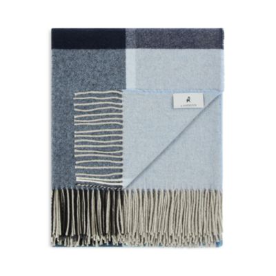 Everest Plaid Cashmere Throw Blanket