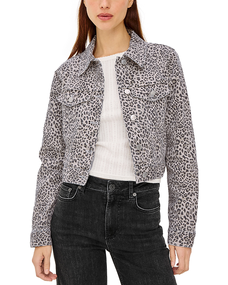 Rails Brea Cheetah Print Denim Jacket