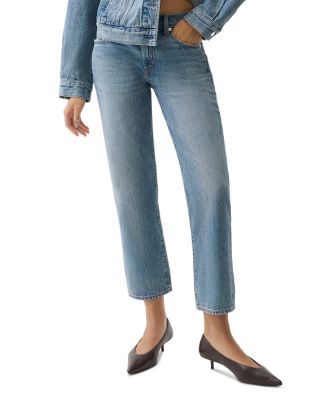 Issa Mid Rise Ankle Jeans in Metropolis