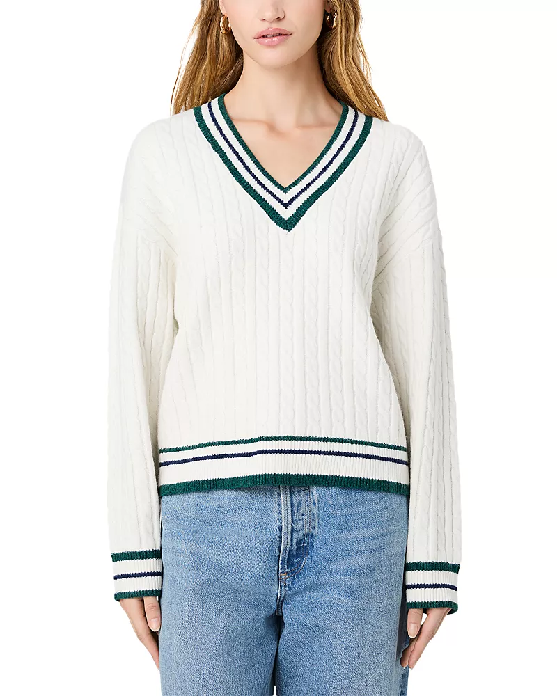 French Connection Aleyna Knit V Neck Sweater