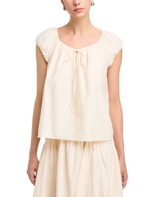Theory Tie Front Top