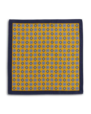 Medallion Silk Pocket Square - Exclusive