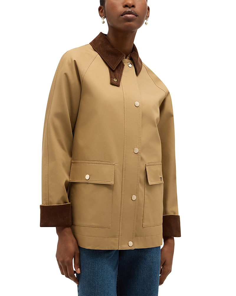 Hobbs London Gabby Cotton Barn Jacket