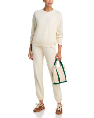 The College Cotton Blend Sweatshirt & The Stadium Cotton Blend Ankle Sweatpants