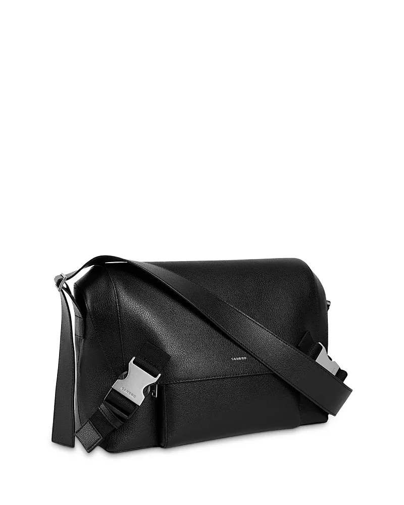 Sandro Small Leather Satchel