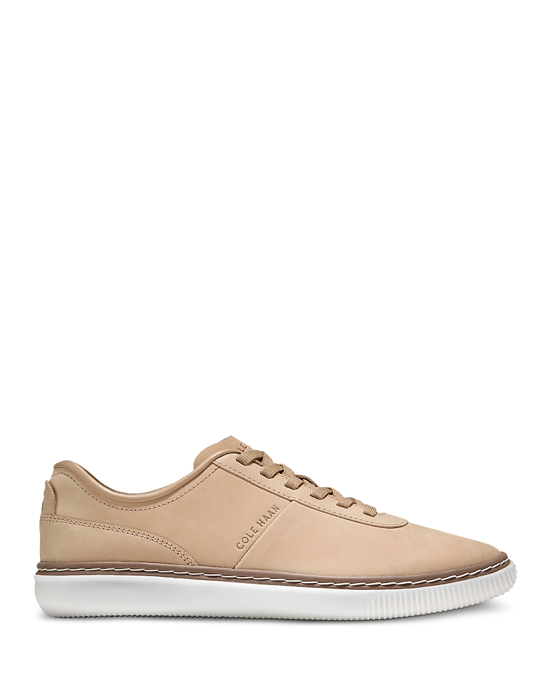 Cole Haan Men's GrandPr Packwell Nubuck Leather Lace Up Sneakers