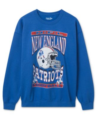  Unisex New York Giants Helmet Flea Market Crew Fleece Sweatshirt