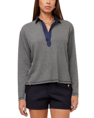 Kendall Sequinned Collar Top