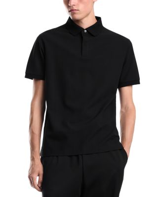 Cotton Jacquard Jersey Polo Shirt