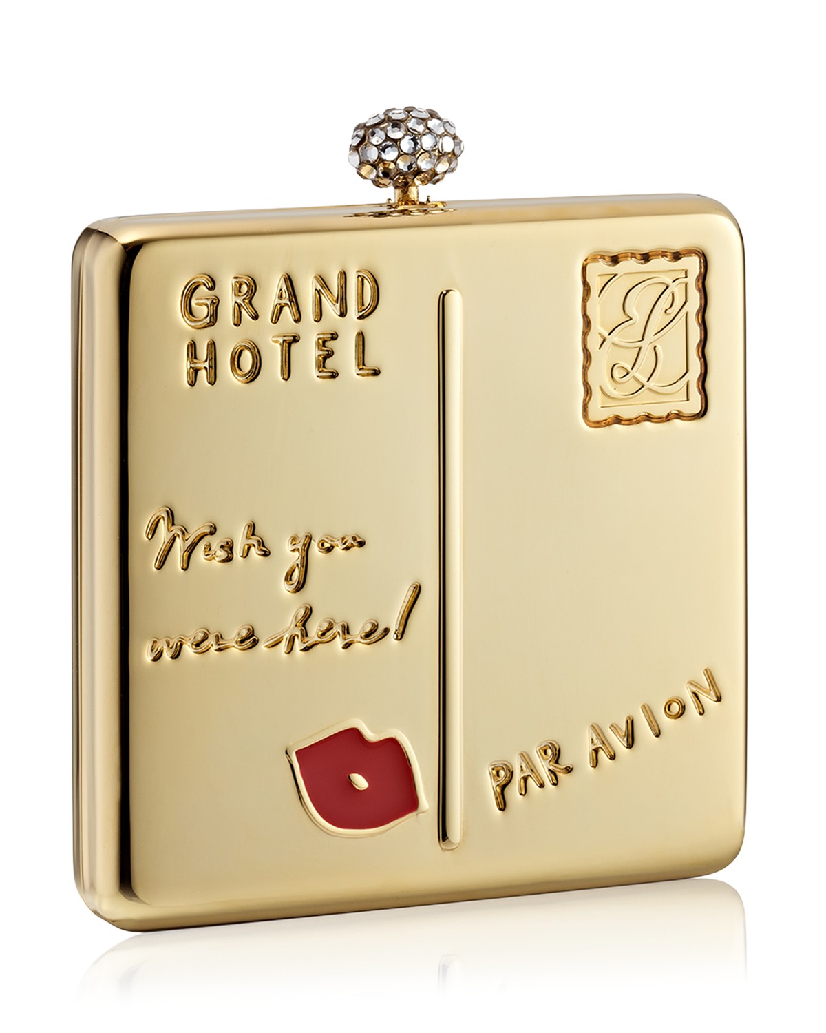 Wish You Were Here Mirror Compact