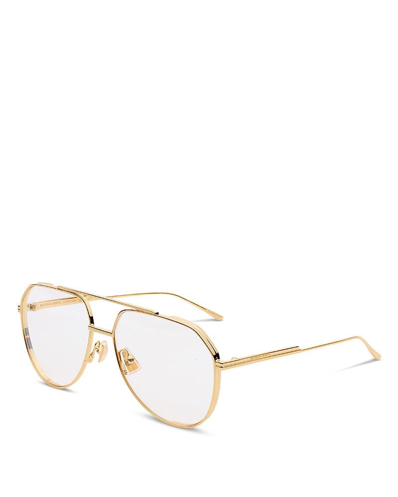 Bottega Veneta Pilot Sunglasses, 60mm · OS