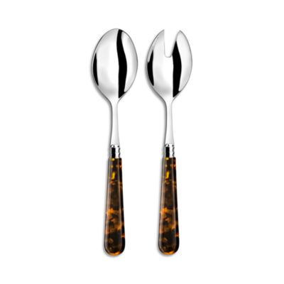 Altea Tortoise Handle Salad Serving Set