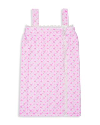 Girls' Pretty Floral Print Spa Wrap - Little Kid, Big Kid