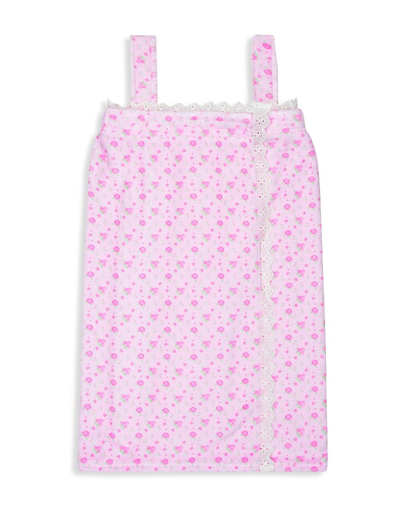 Iscream Girls' Pretty Floral Print Spa Wrap - Little Kid, Big Kid