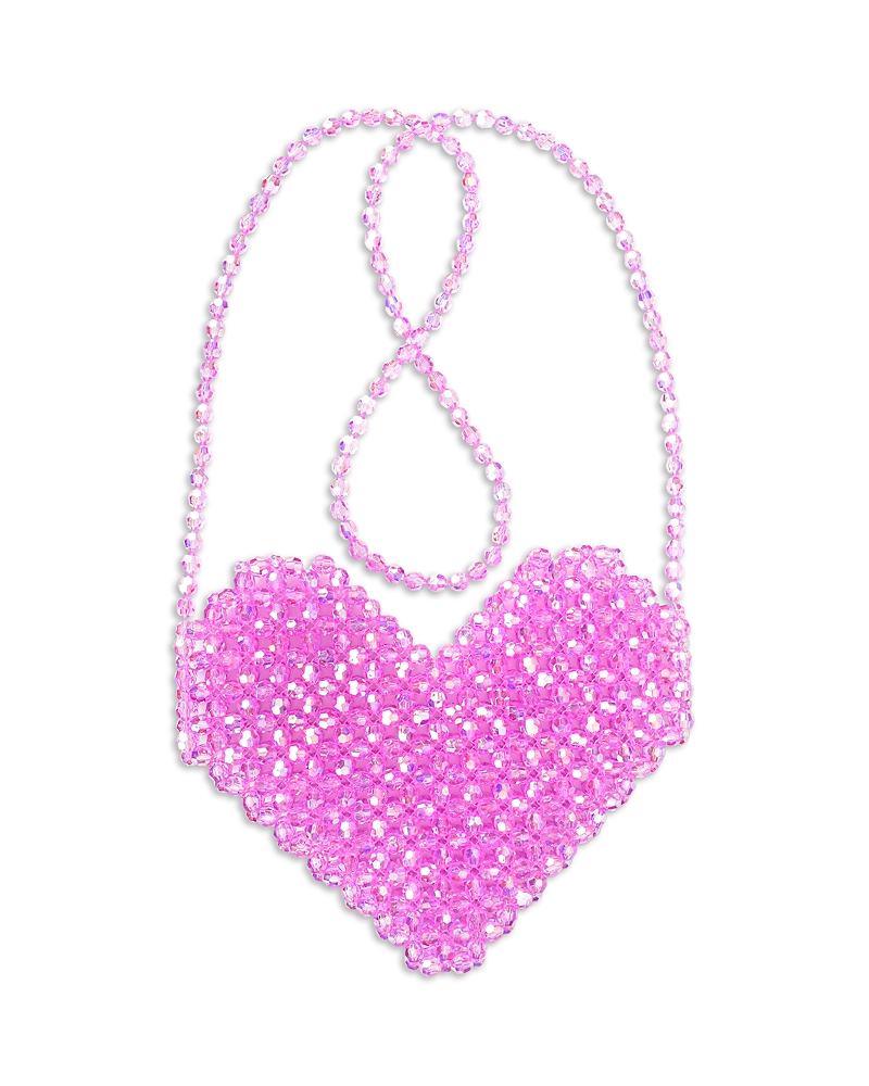 Iscream Girls' Shimmering Heart Crossbody Bag - Little Kid, Big Kid