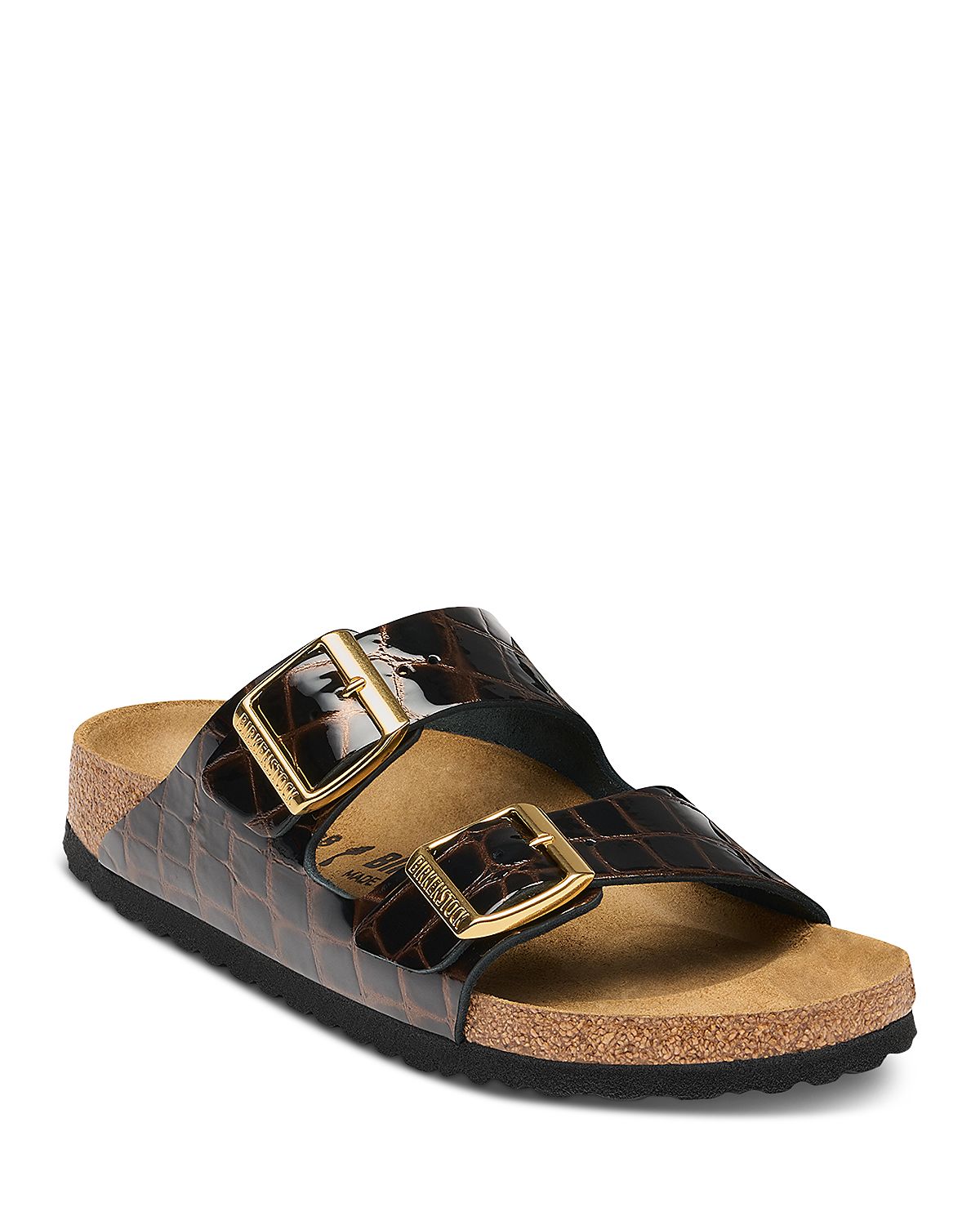 Birkenstock Women's Arizona Leather Buckled Footbed Sandals