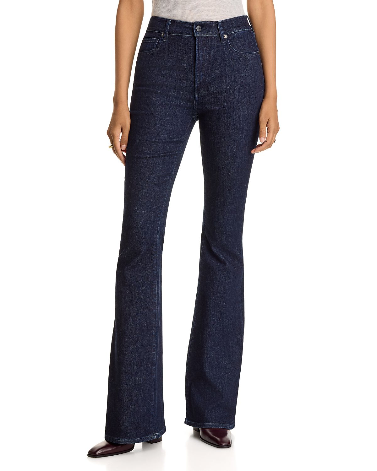 Veronica Beard Beverly High Rise Skinny Flare Jeans