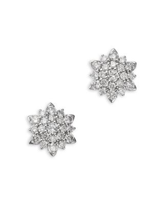 Bloomingdale's Fine Collection Diamond Stud Earrings in 14K White Gold, 0.80 tcw