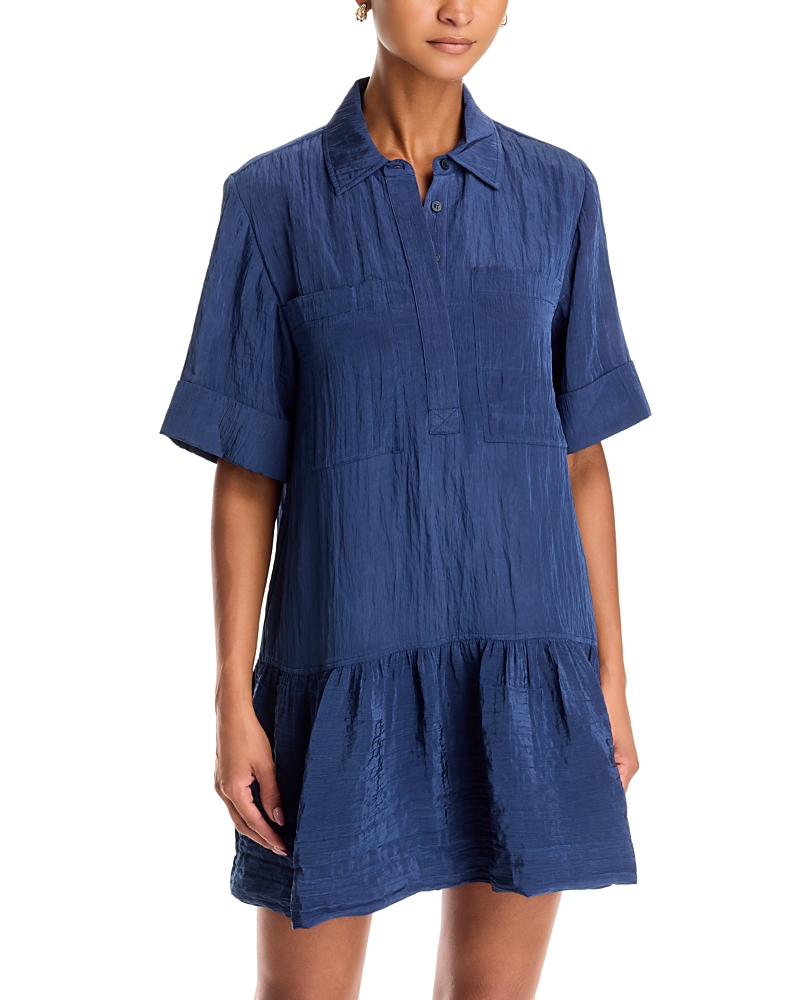 Simkhai Cris Mini Shirt Dress