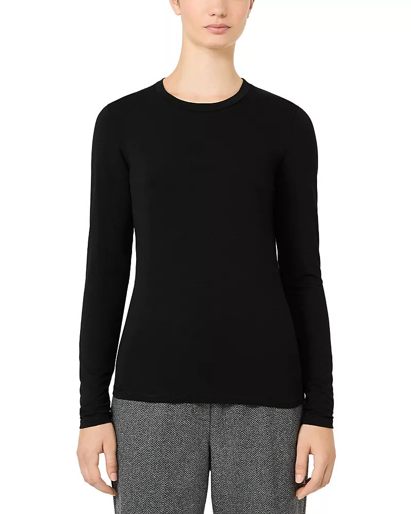 Weekend Max Mara Wkdmultie Crewneck Jersey Top