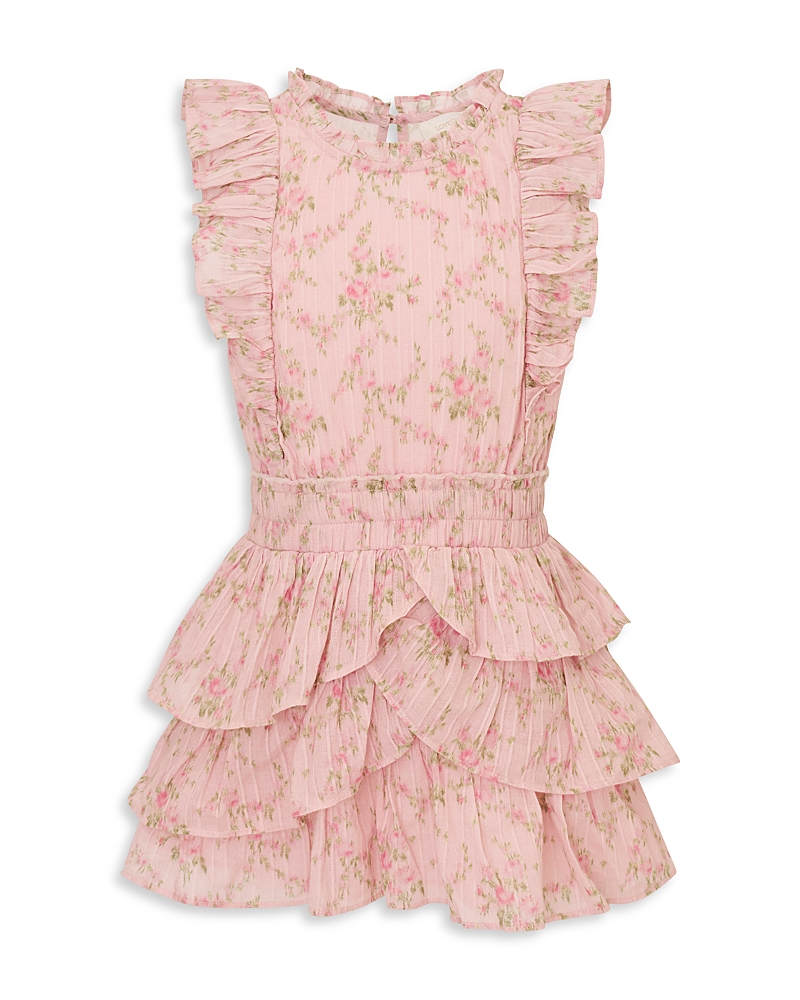 LoveShackFancy Girls' Decker Ruffled Dress - Little Kid