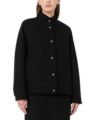 Mxmpalmizi Wool Bomber Jacket