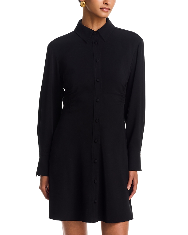 Veronica Beard Shiloh Long Sleeve Collared Mini Dress