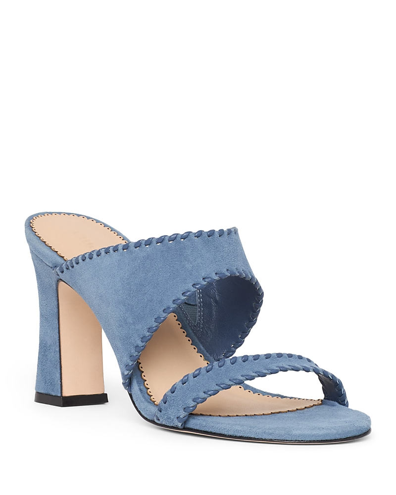 Cinq a Sept Women's Kora Suede Whipstitch Sandals