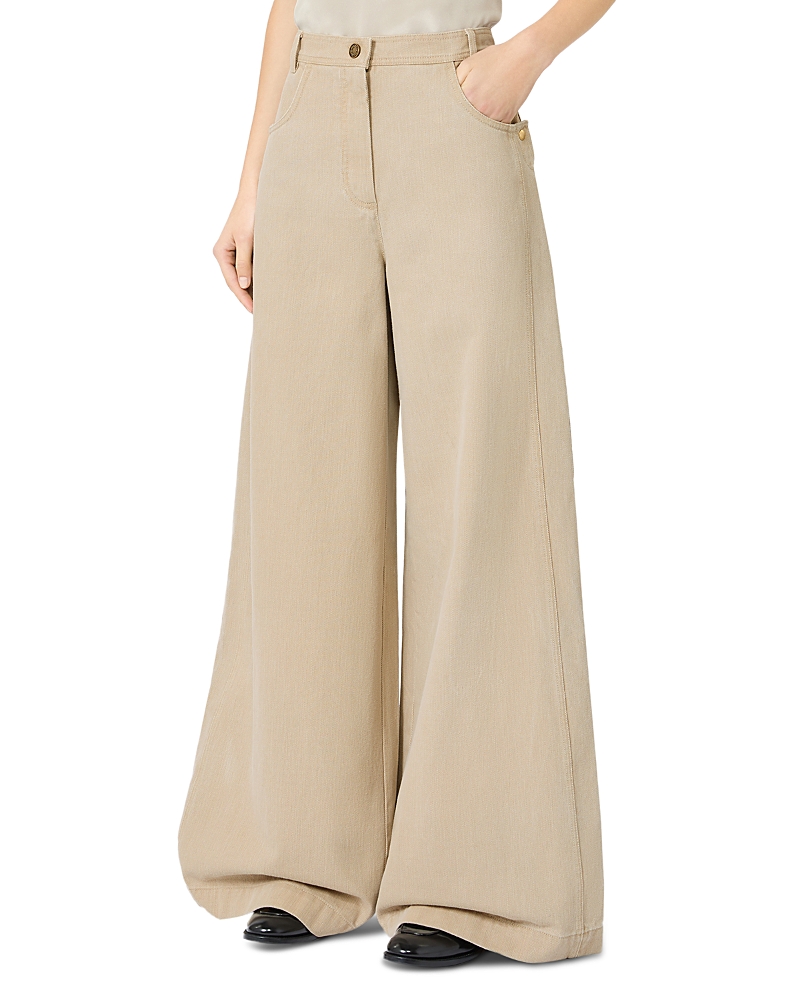 Max Mara Mxmalamaro Wide Leg Pants