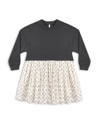 Girls' Fleur Sweatshirt Dress - Little Kid, Big Kid