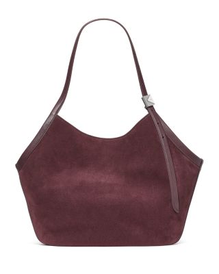 Deco Suede Tulip Tote Bag