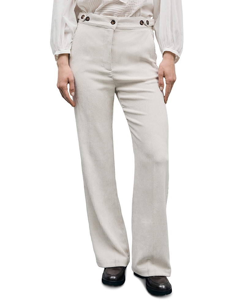 Gerard Darel Maev Corduroy Straight Pants