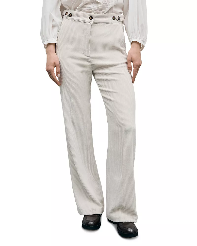 Gerard Darel Maev Corduroy Straight Pants