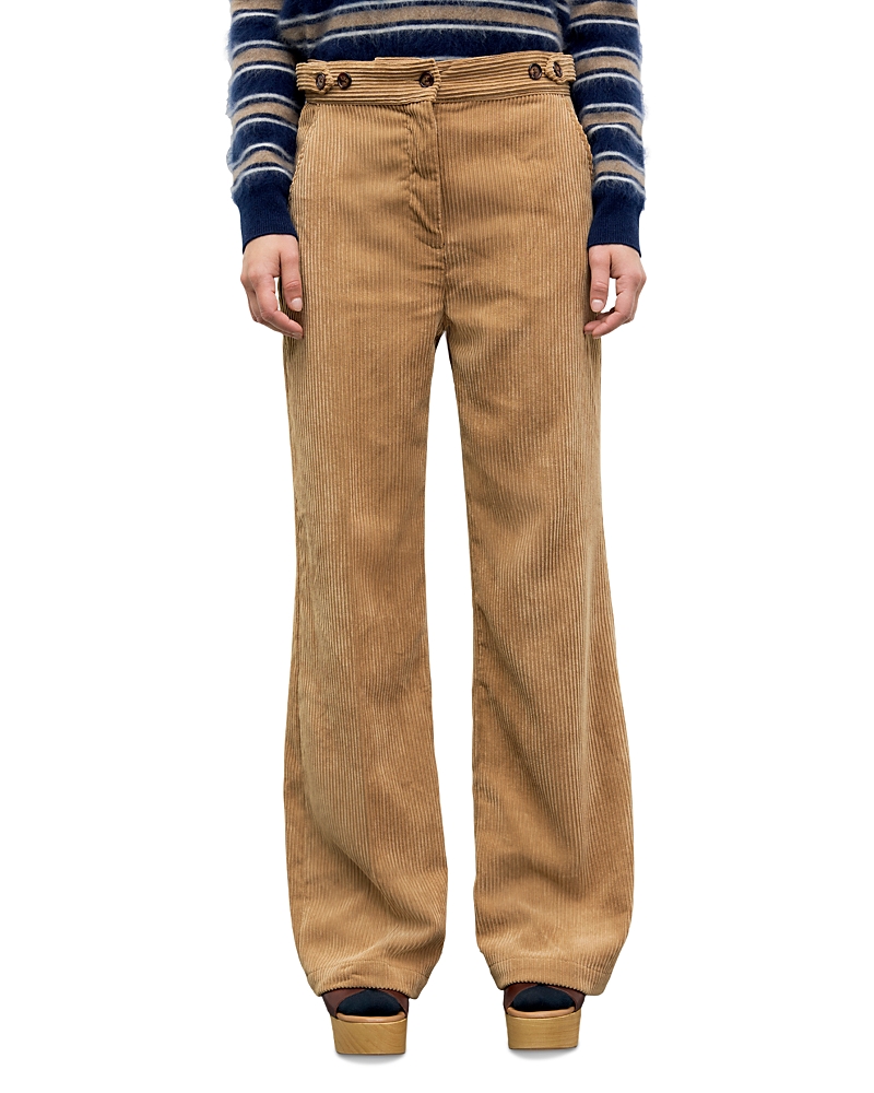 Gerard Darel Maev Corduroy Straight Pants