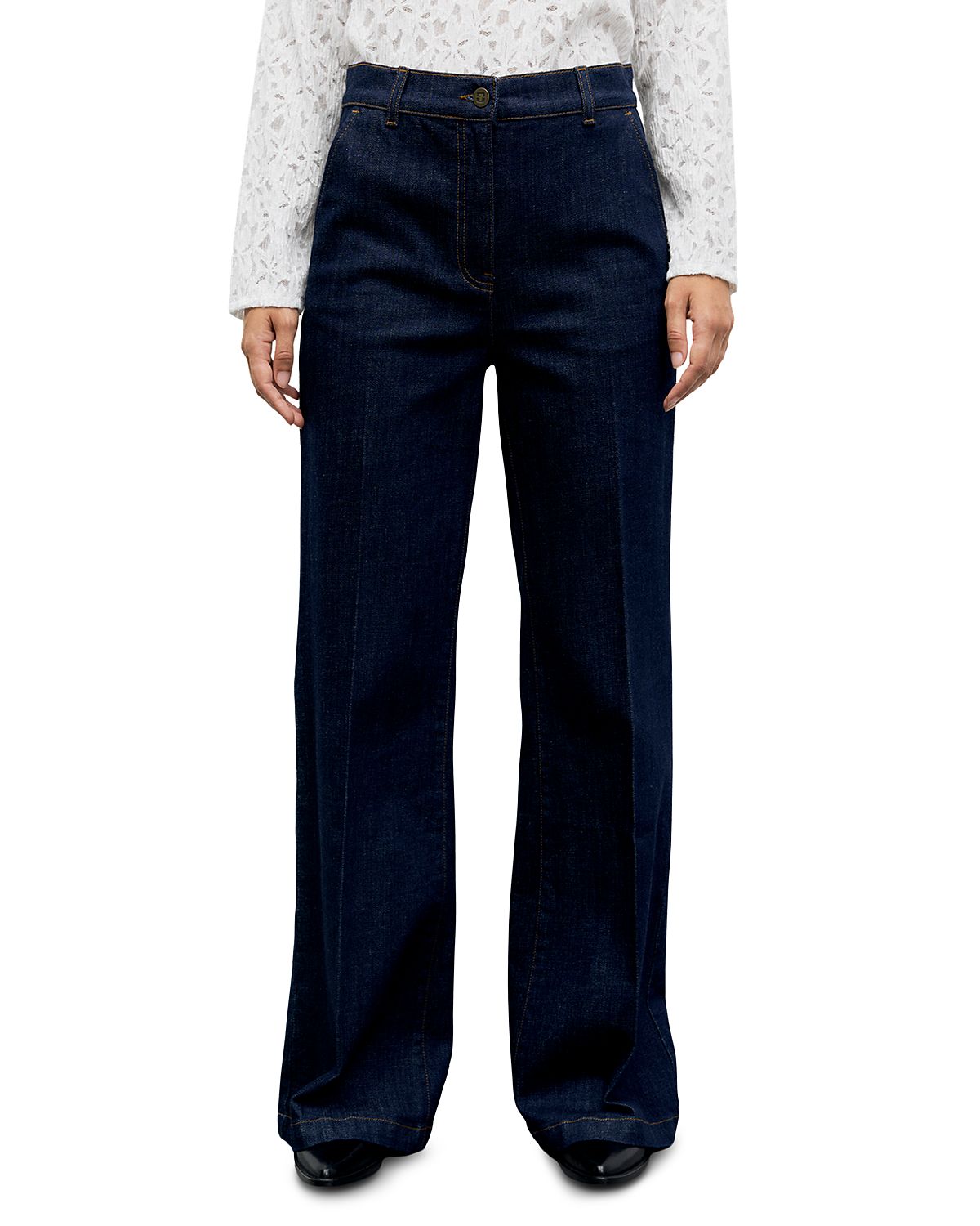 Gerard Darel Ivy Wide Leg Jeans
