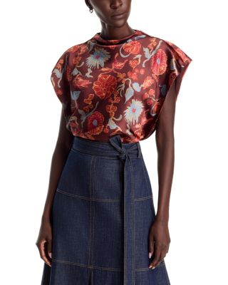 Adrian Mock Neck Top