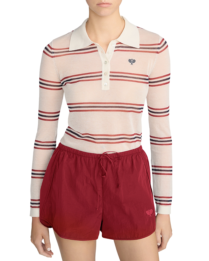 Frame The Tennis Long Sleeve Polo