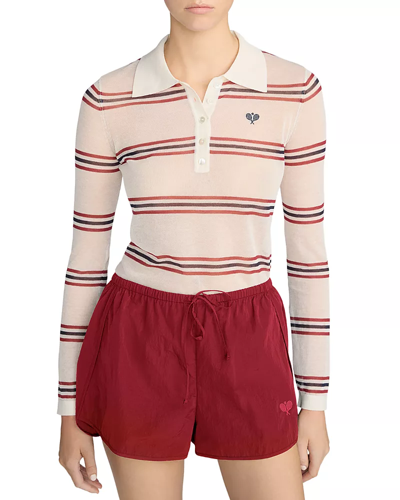 Frame The Tennis Long Sleeve Polo