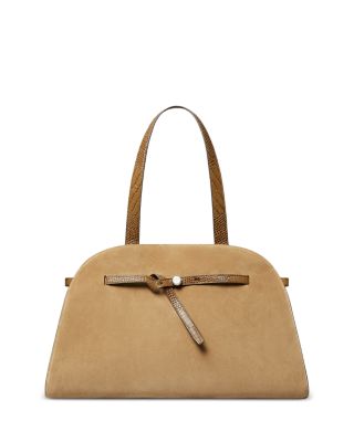 Romy Suede Large Bauletto Bag